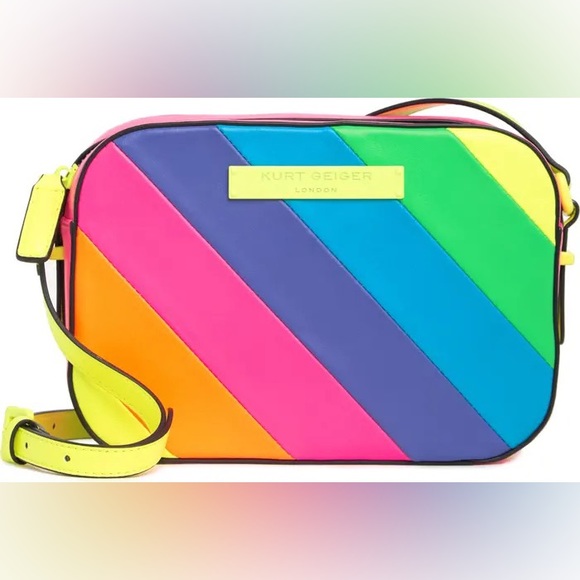 Kurt Geiger Bags Kurt Geiger London Brixton Neon Rainbow Camera Bag